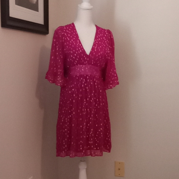 Betsey Johnson Dresses & Skirts - Betsy Johnson pink dress size 4